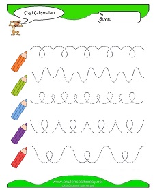 Çizgi Çalışma Sayfaları